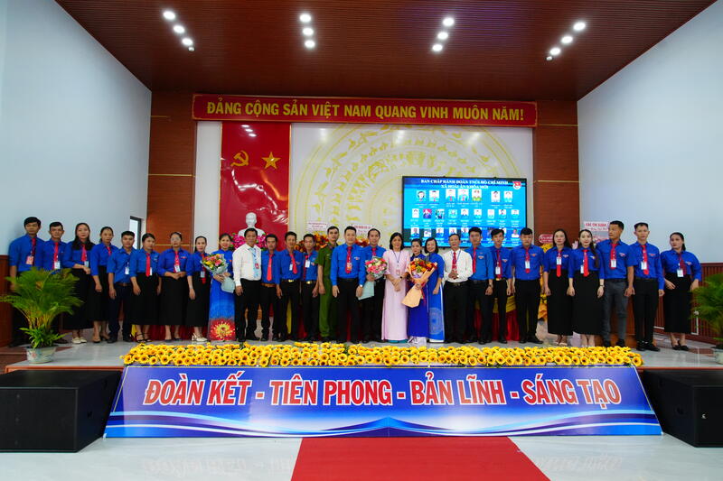 Đại hội Đoàn thanh niên cộng sản Hồ Chí Minh xã Hoài Ân lần thứ nhất